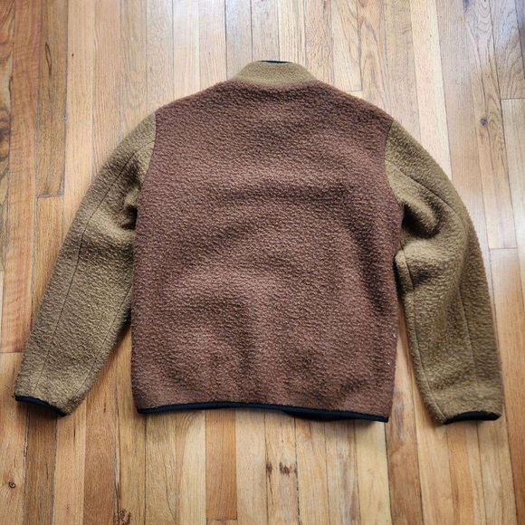 Zara brown fleece zip up - Picture 4 of 4